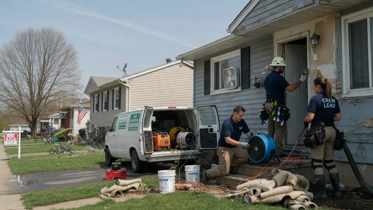 Flood Cleanup in Woodbridge, NJ near me